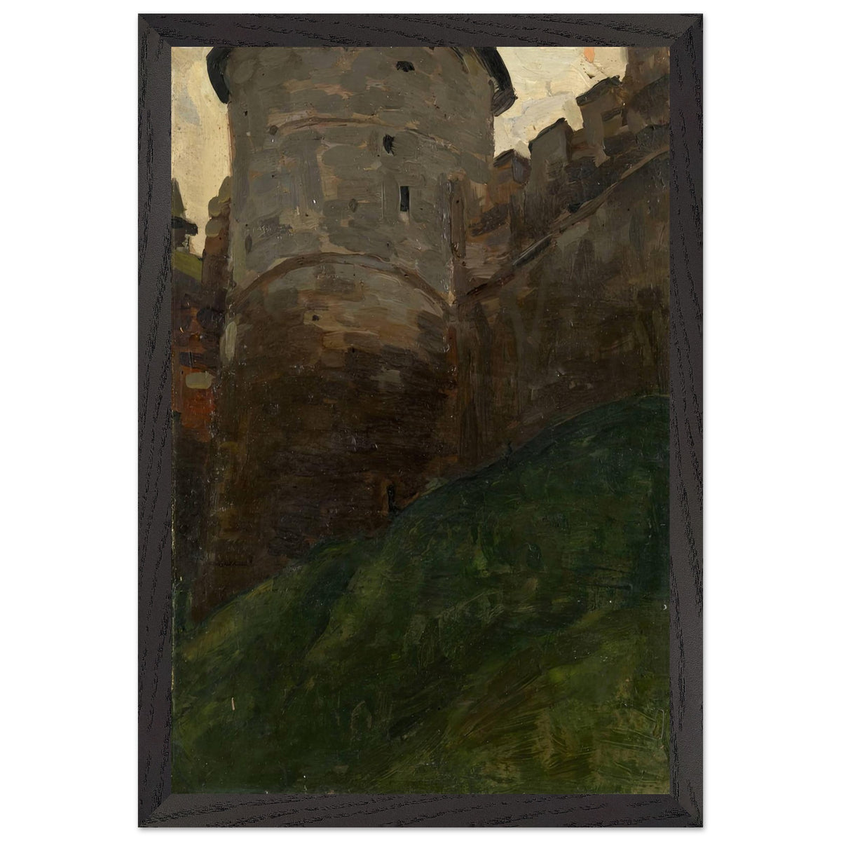 Tower of Novgorod Kremlin by Nicholas Roerich, framed poster, view 2