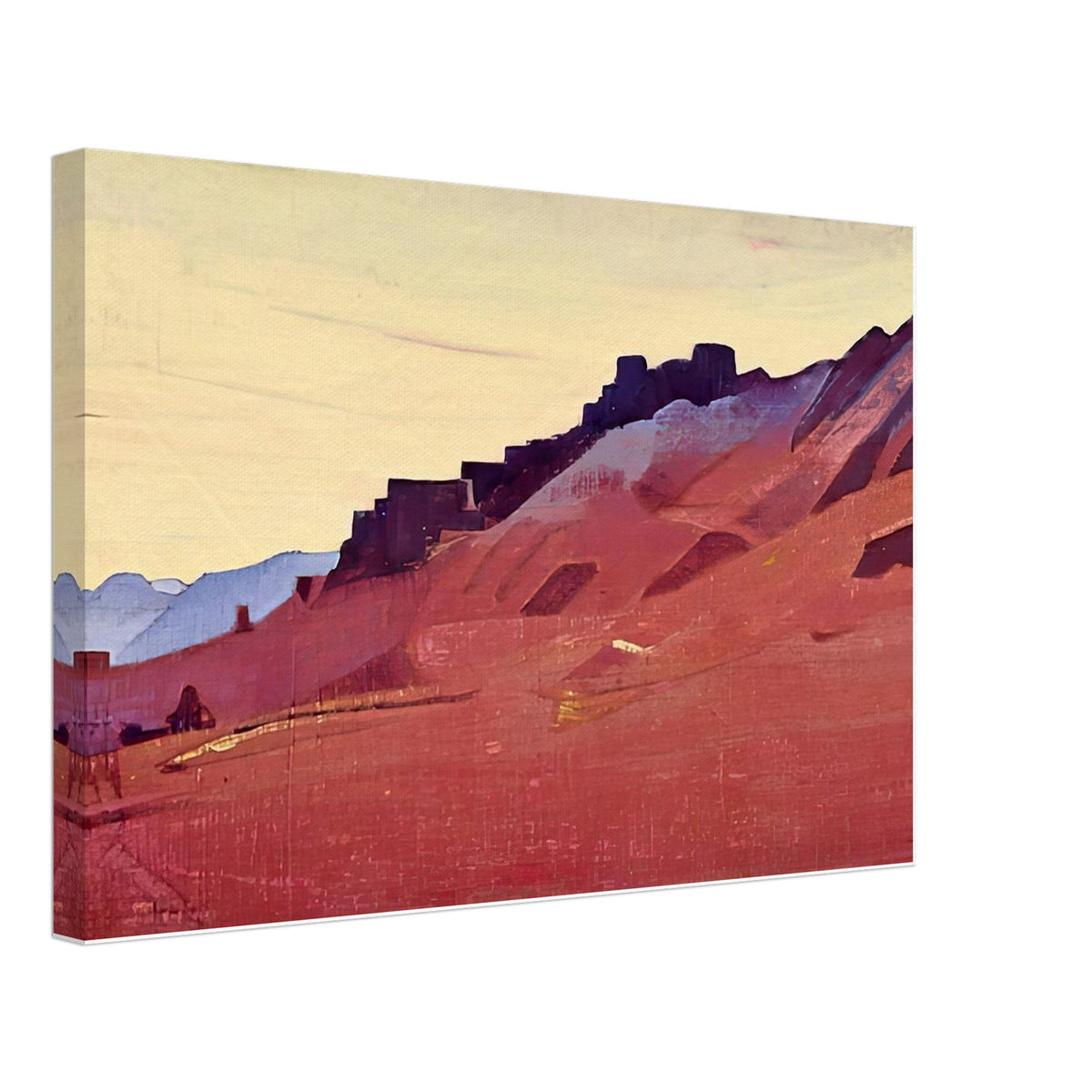 Town by Nicholas Roerich, canvas