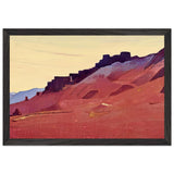 Town by Nicholas Roerich, framed poster, view 2