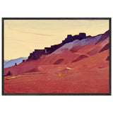 Town by Nicholas Roerich, framed poster, view 3
