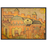 Towns by Nicholas Roerich, framed poster, view 3