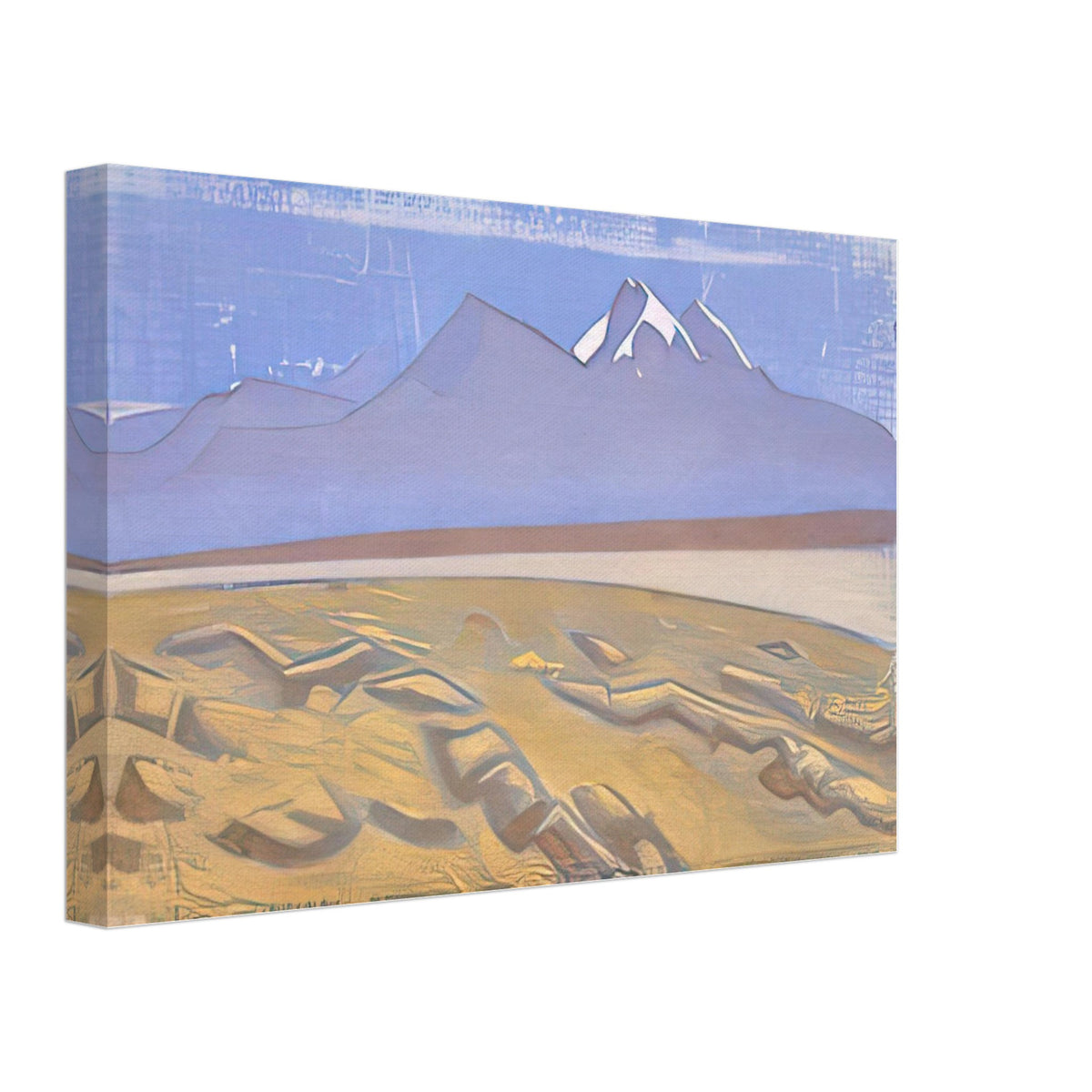 Trans-Himalayas by Nicholas Roerich, canvas, view 2