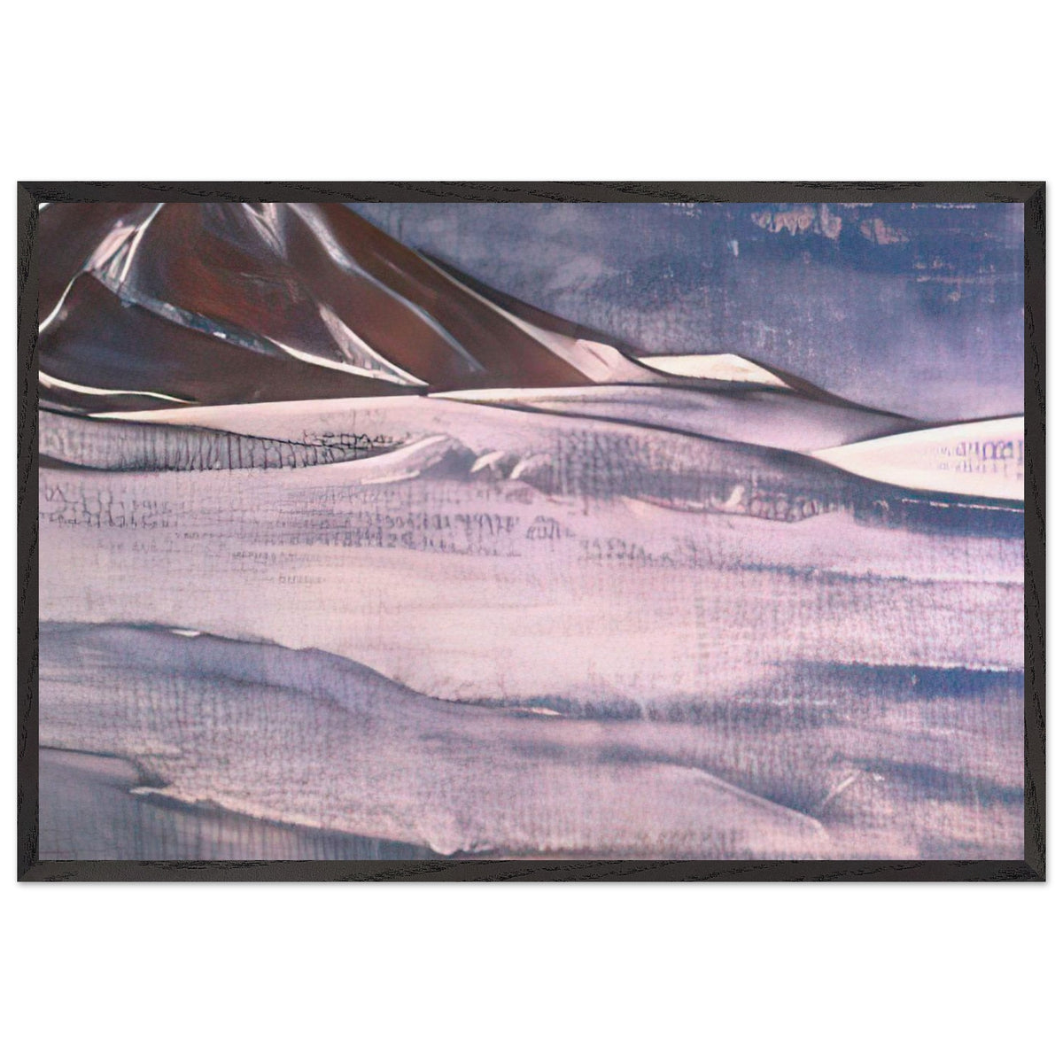 Trans-Himalayas by Nicholas Roerich, framed poster