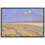 Trans-Himalayas by Nicholas Roerich, framed poster