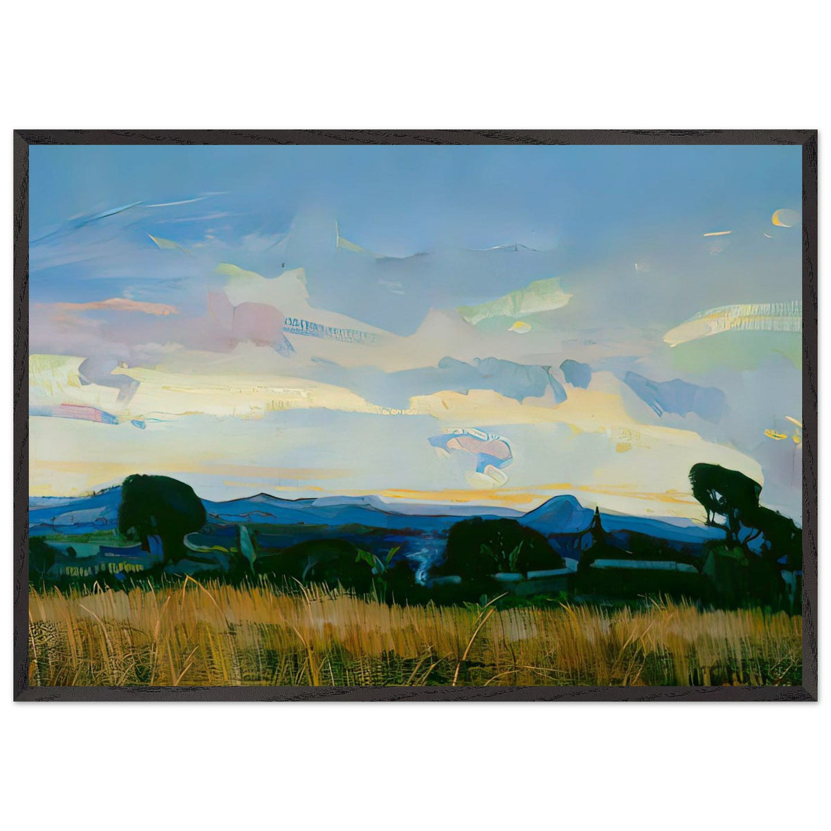 Transvaal Evening (Nelspruit) by Pieter Wenning, framed poster, view 3