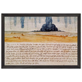 Traumgesicht by Albrecht Durer, framed poster, view 2