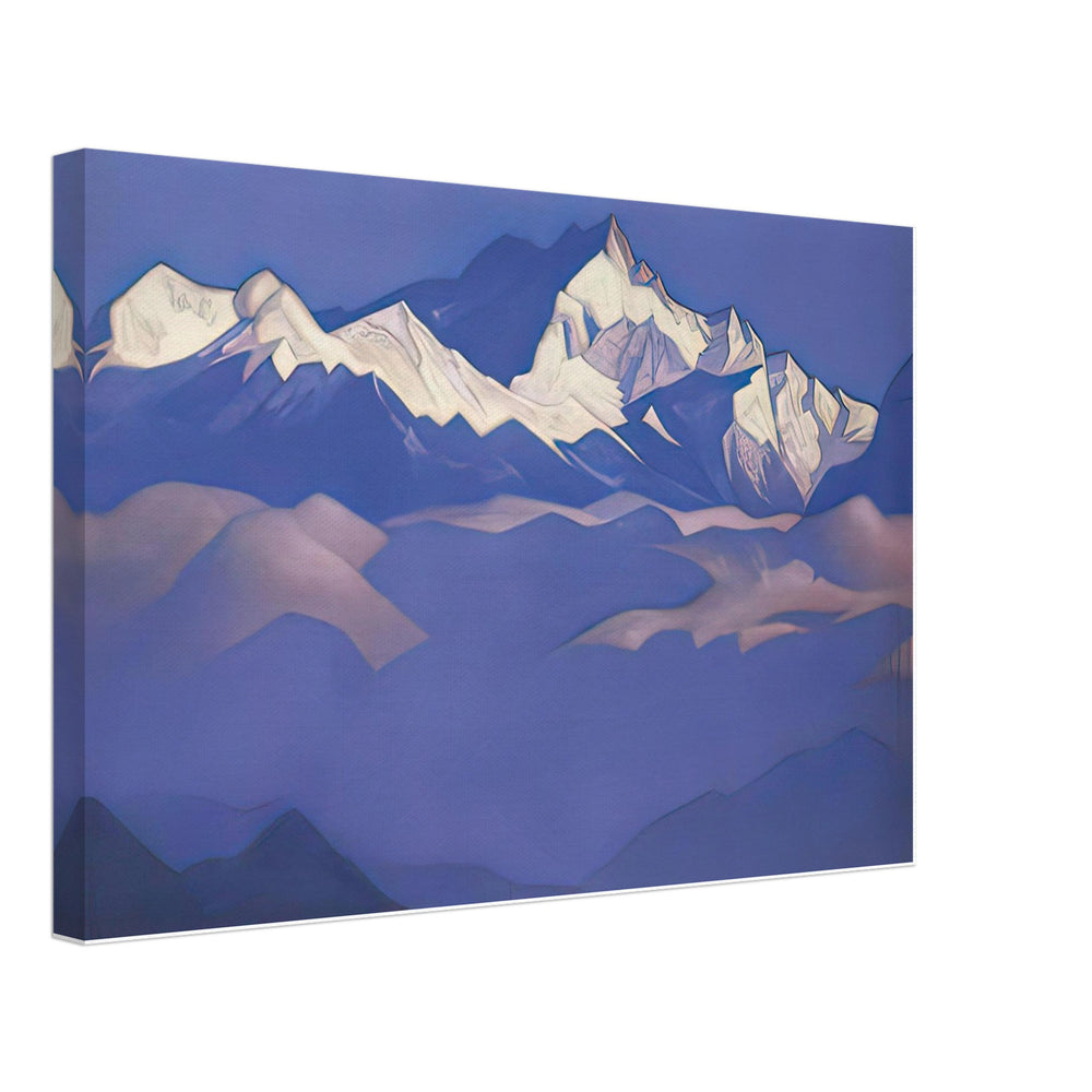 Treasure of Snows (Kangchenjunga) by Nicholas Roerich, canvas