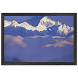 Treasure of Snows (Kangchenjunga) by Nicholas Roerich, framed poster, view 2