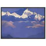 Treasure of Snows (Kangchenjunga) by Nicholas Roerich, framed poster, view 3