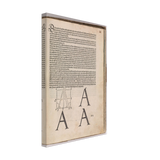 Treatise on Measurement by Albrecht Durer, canvas, view 2