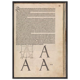 Treatise on Measurement by Albrecht Durer, framed poster, view 3