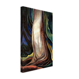 Tree Trunk by Emily Carr, canvas, view 2