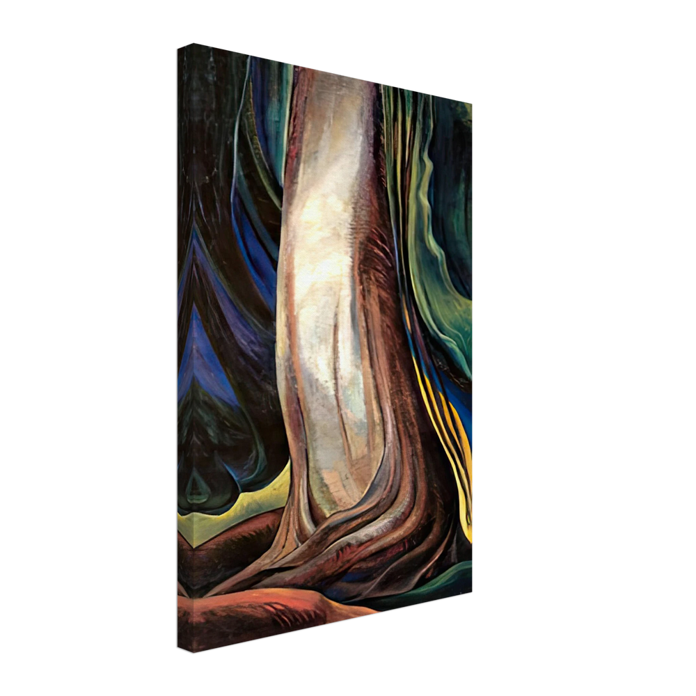 Tree Trunk by Emily Carr, canvas