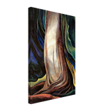 Tree Trunk by Emily Carr, canvas