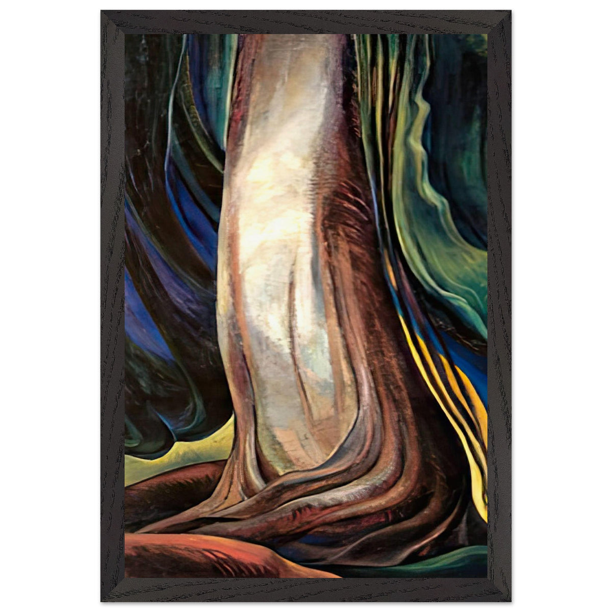 Tree Trunk by Emily Carr, framed poster, view 2