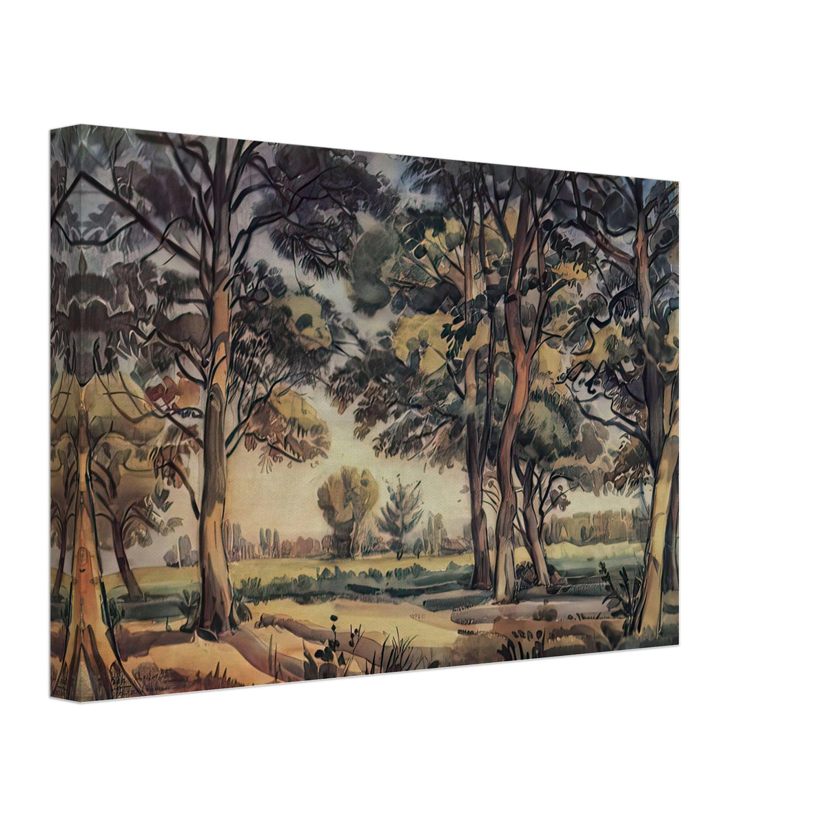 Trees by Konstantin Bogaevsky, canvas, view 2