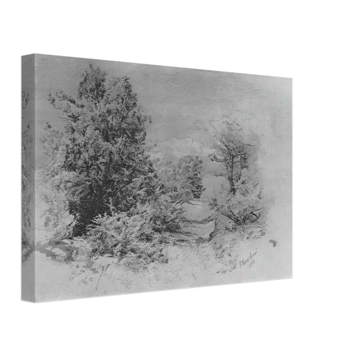 Trees by Konstantin Bogaevsky, canvas, view 2