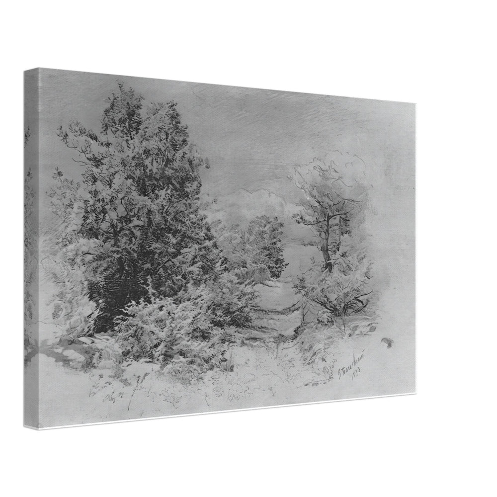 Trees by Konstantin Bogaevsky, canvas