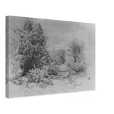Trees by Konstantin Bogaevsky, canvas