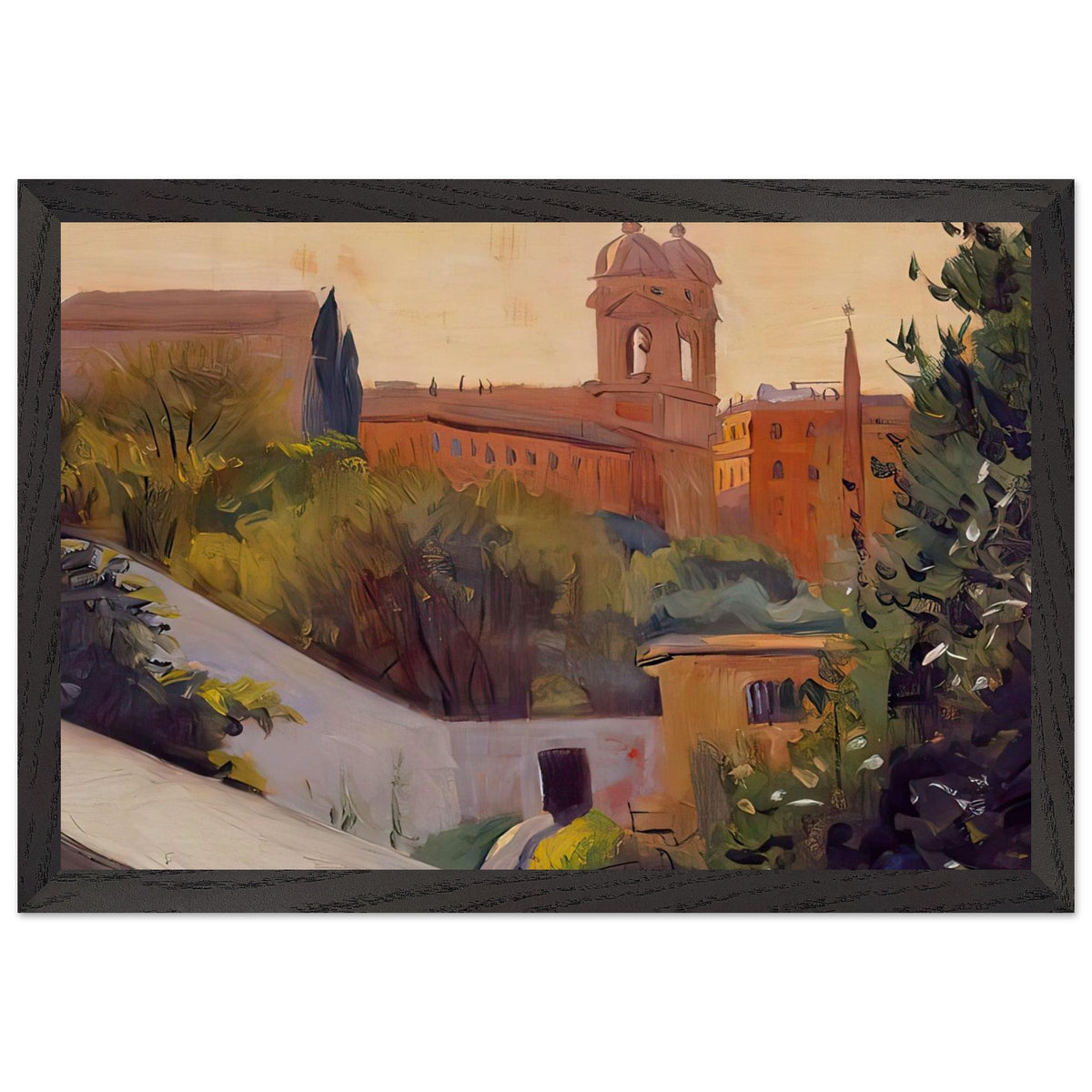Trinity of the Mount by Felix Vallotton, framed poster, view 2