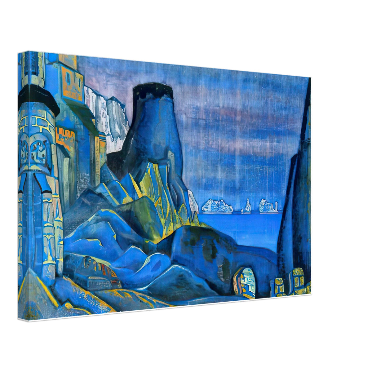 Tristan Castle by Nicholas Roerich, canvas