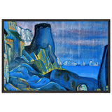 Tristan Castle by Nicholas Roerich, framed poster
