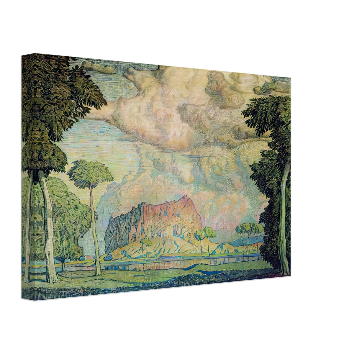 Tropical Landscape by Konstantin Bogaevsky, canvas, view 2
