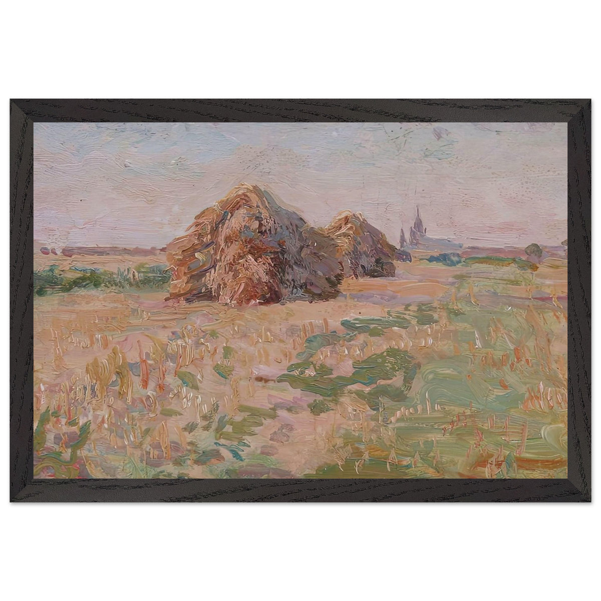 Копиці by Trush Ivan Ivanovych, framed poster, view 2