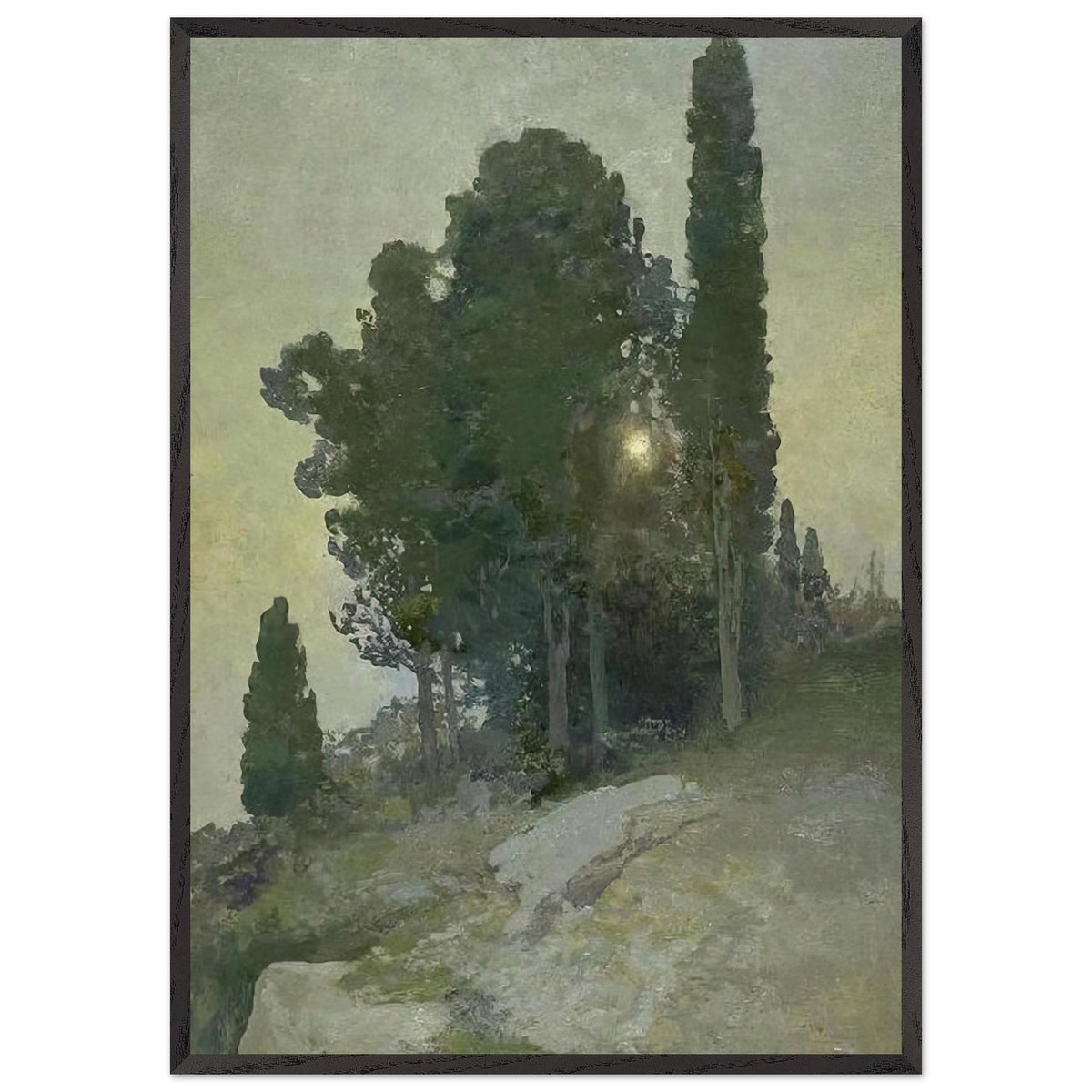 Тополя by Trush Ivan Ivanovych, framed poster, view 3