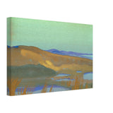 Tsaidam Swamps by Nicholas Roerich, canvas, view 2