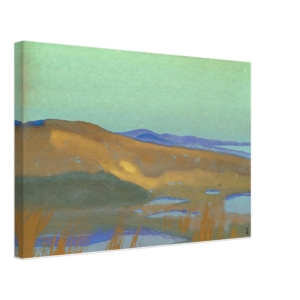 Tsaidam Swamps by Nicholas Roerich, canvas
