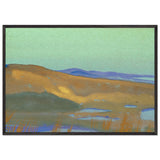 Tsaidam Swamps by Nicholas Roerich, framed poster, view 3