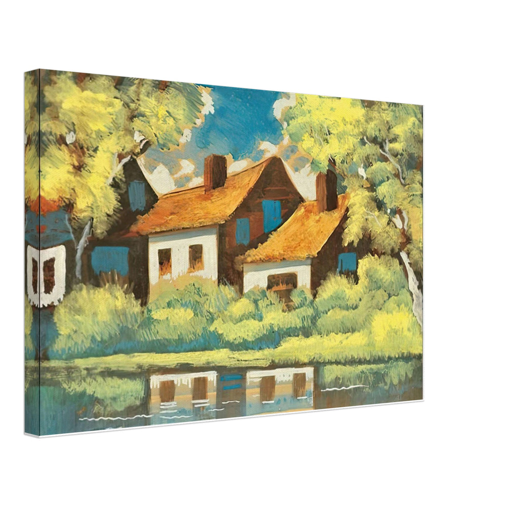 Tükrözödés by Scheiber Hugó, canvas