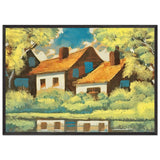 Tükrözödés by Scheiber Hugó, framed poster, view 3