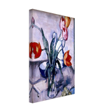 Tulips by Samuel Peploe, canvas, view 2