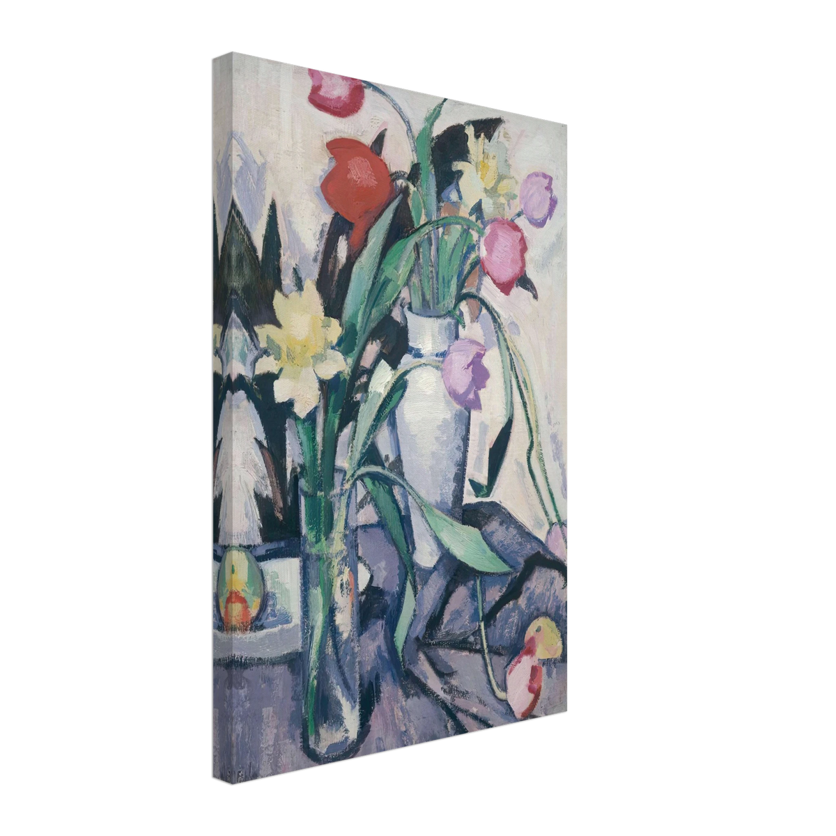 Tulips by Samuel Peploe, canvas