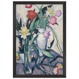 Tulips by Samuel Peploe, framed poster, view 2