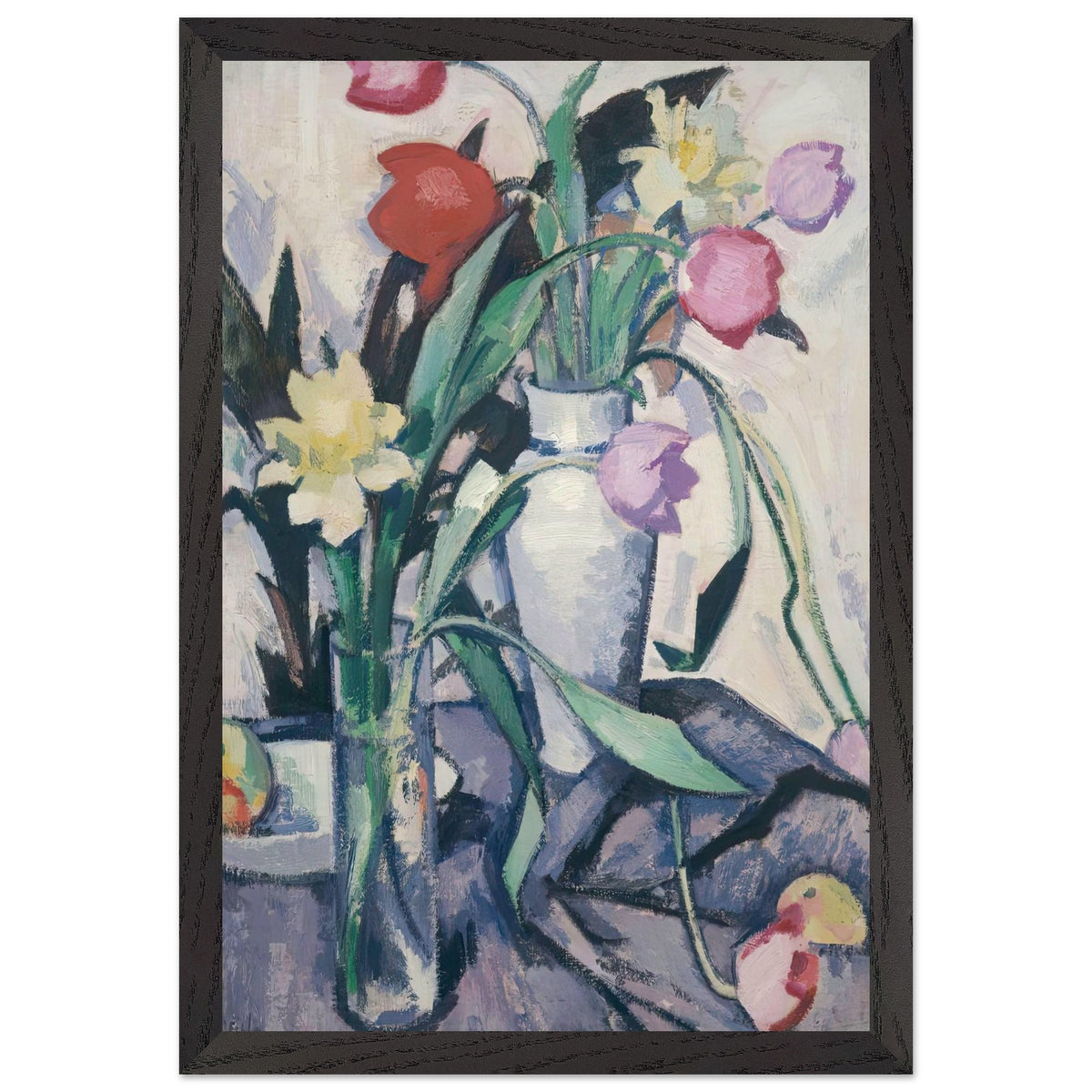 Tulips by Samuel Peploe, framed poster, view 2