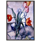 Tulips by Samuel Peploe, framed poster, view 3