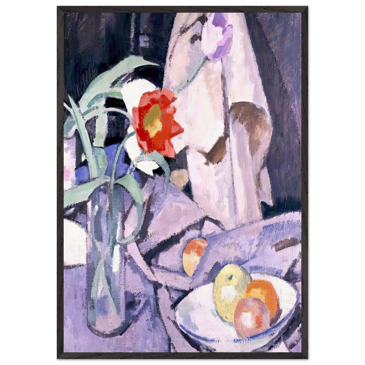 Tulips by Samuel Peploe, framed poster, view 3