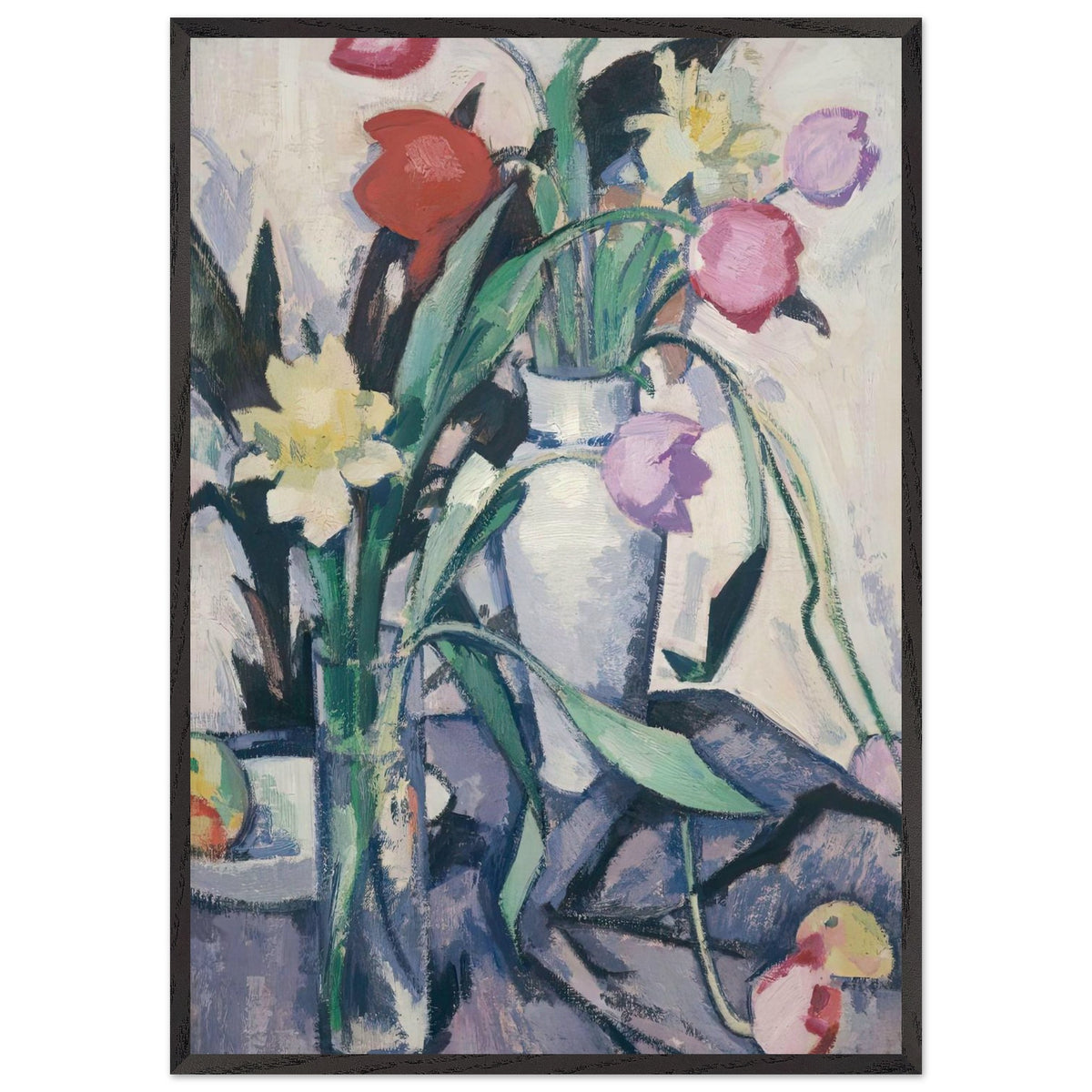 Tulips by Samuel Peploe, framed poster, view 3