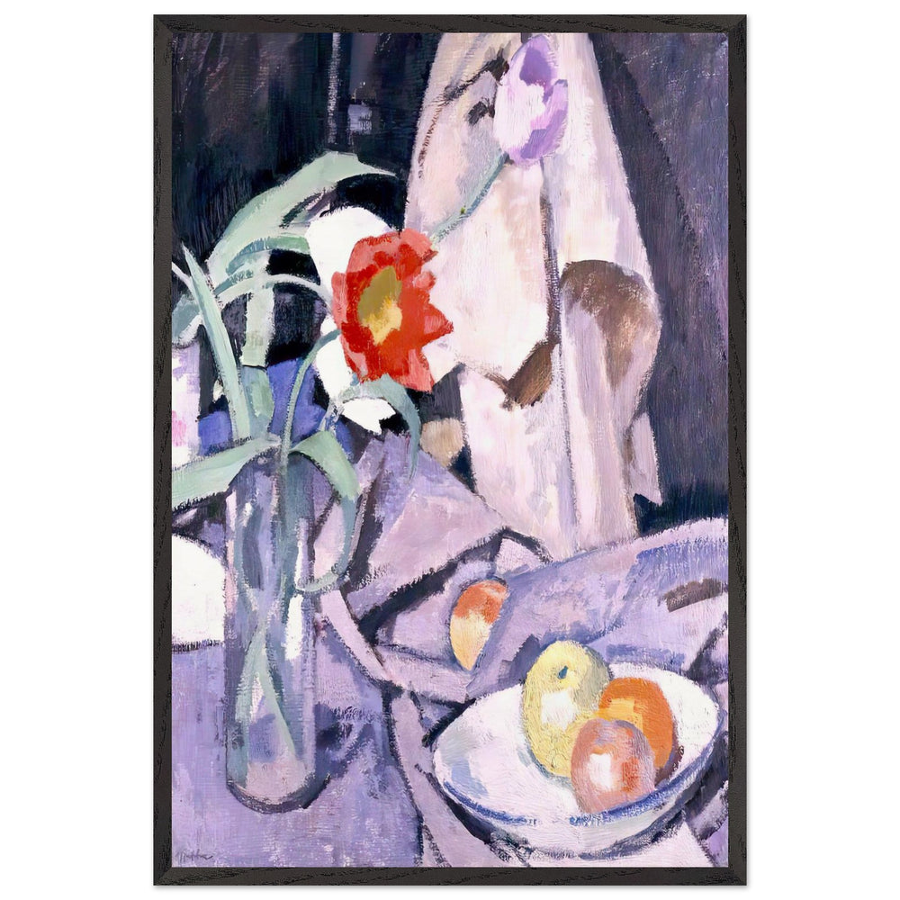 Tulips by Samuel Peploe, framed poster