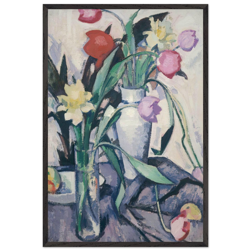 Tulips by Samuel Peploe, framed poster