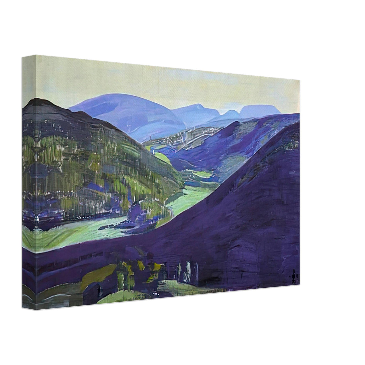 Tulola by Nicholas Roerich, canvas, view 2
