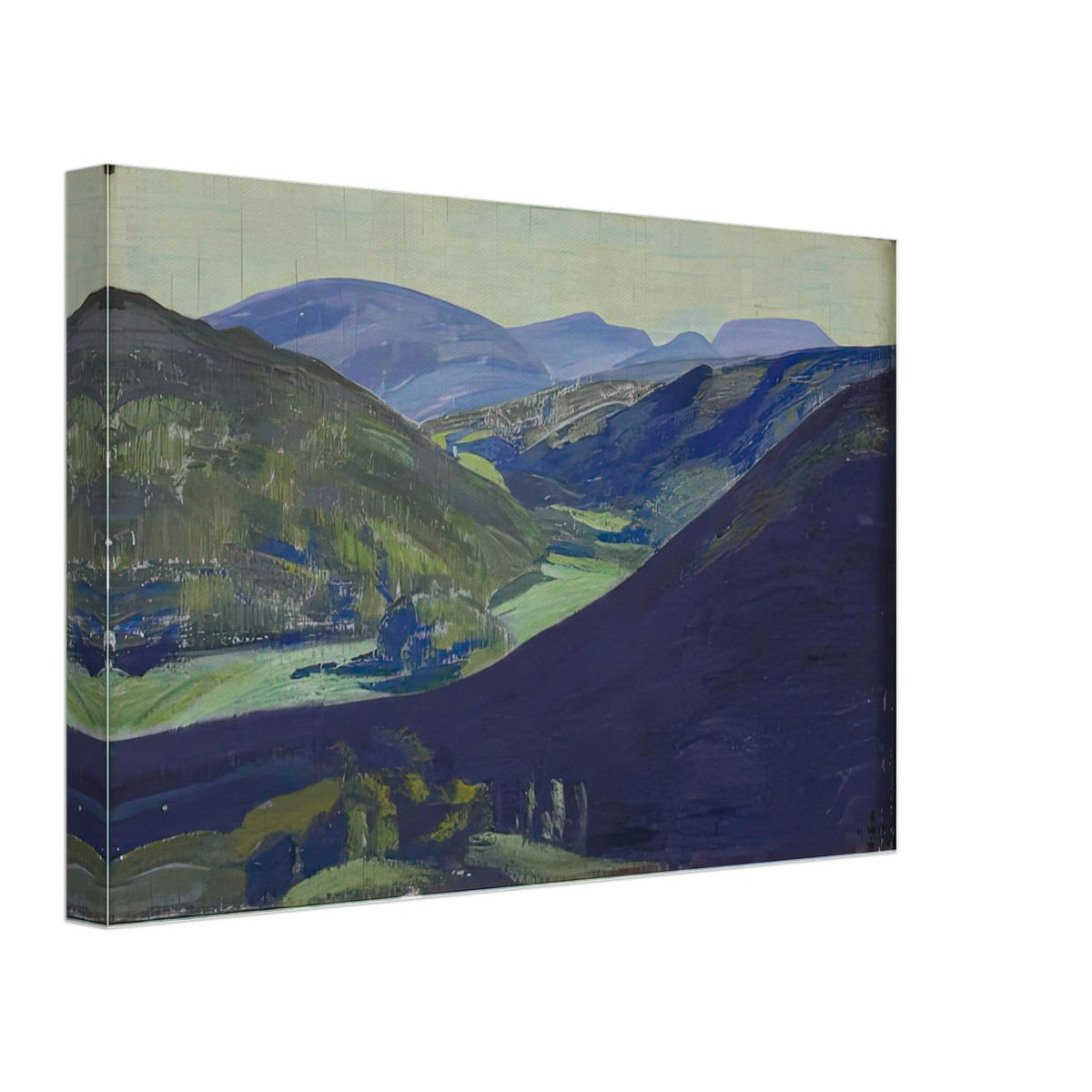 Tulola Valley by Nicholas Roerich, canvas, view 2