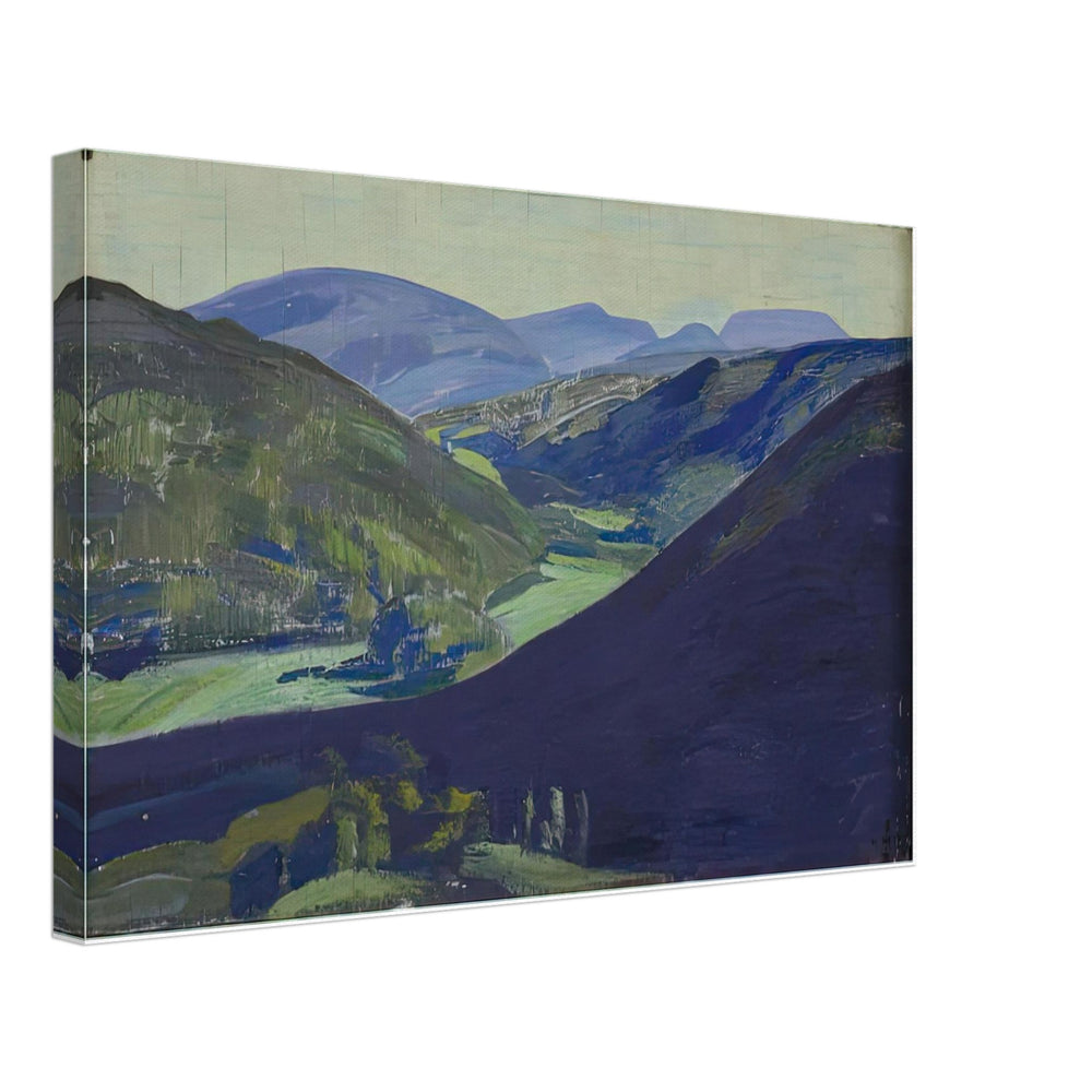 Tulola Valley by Nicholas Roerich, canvas