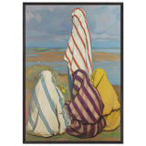 Turk Women on the Shore of Danube by Constantin Artachino, framed poster, view 3