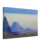 Turkestan [Mountain Silence] by Nicholas Roerich, canvas, view 2
