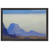 Turkestan [Mountain Silence] by Nicholas Roerich, framed poster, view 2