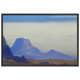 Turkestan [Mountain Silence] by Nicholas Roerich, framed poster